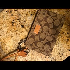 Coach wristlet